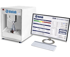 biolab Oracle 机油寿命和颗粒计数器，动力粘度和运动粘度水活度